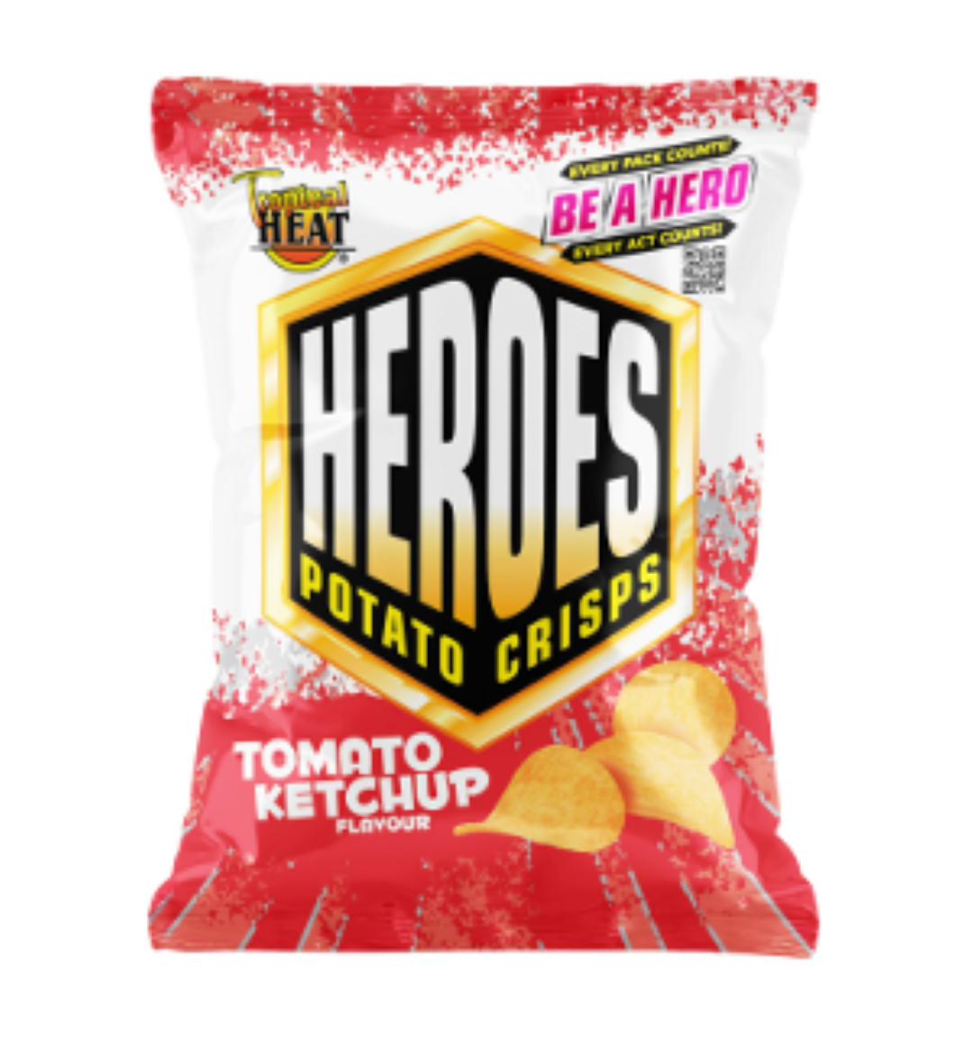 HEROES CRISPS TOMATO 40G